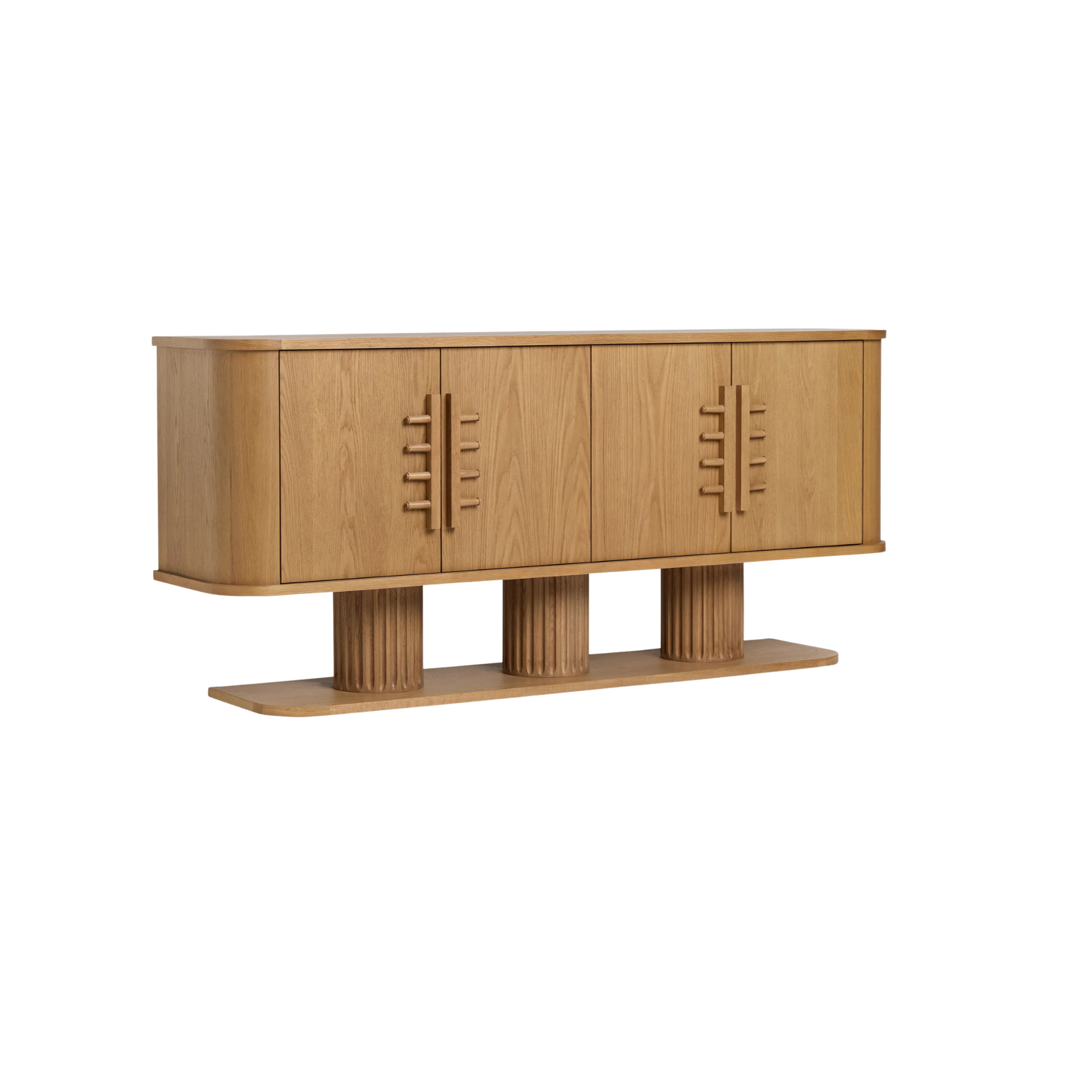 Modern Teak Buffet Sideboard with Storage Shelves CV Aqma Furniture Modern Teak Buffet Sideboard with Storage Shelves CV Aqma Furniture