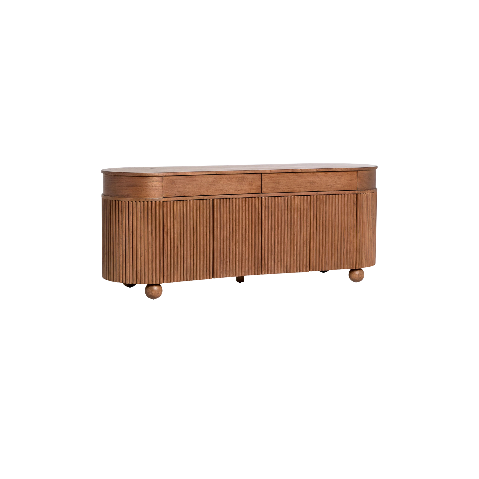 Teak Buffet Sideboard with Fluted Panel Doors and Storage CV Aqma Furniture Teak Buffet Sideboard with Fluted Panel Doors and Storage CV Aqma Furniture