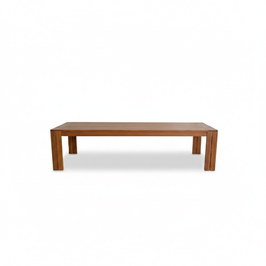 table teak wood dining 300 cm CV Aqma Furniture table teak wood dining 300 cm CV Aqma Furniture