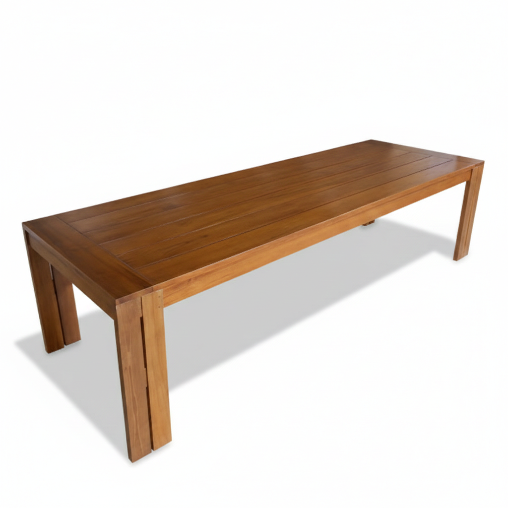 table teak wood dining 300 cm CV Aqma Furniture table teak wood dining 300 cm CV Aqma Furniture