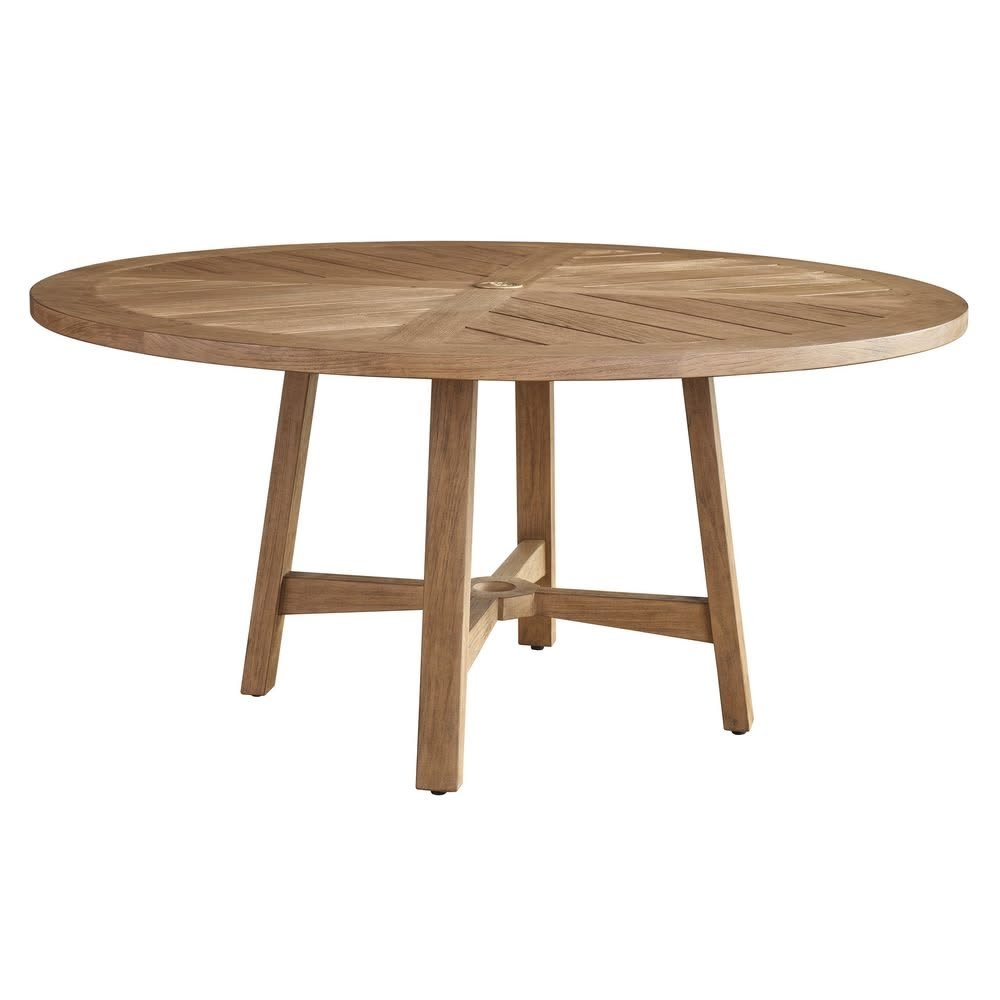 minimalist round outdoor teak dining table CV Aqma Furniture minimalist round outdoor teak dining table CV Aqma Furniture