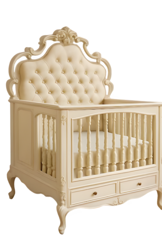 Ivory Tufted Ba