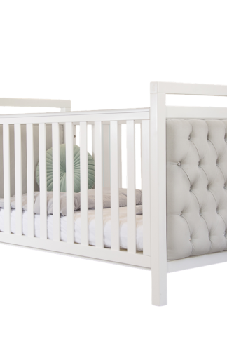 White Baby Crib
